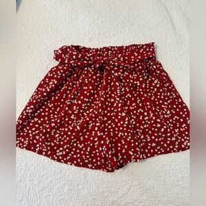 Shein Floral shorts size M